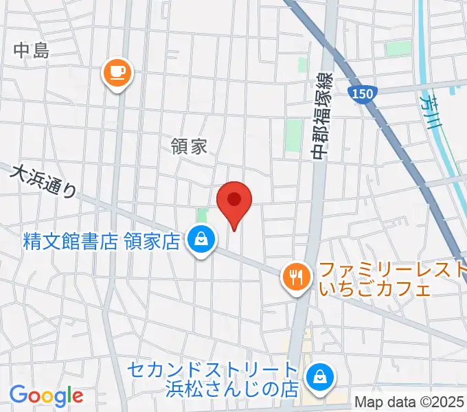 鈴木楽器製作所の地図