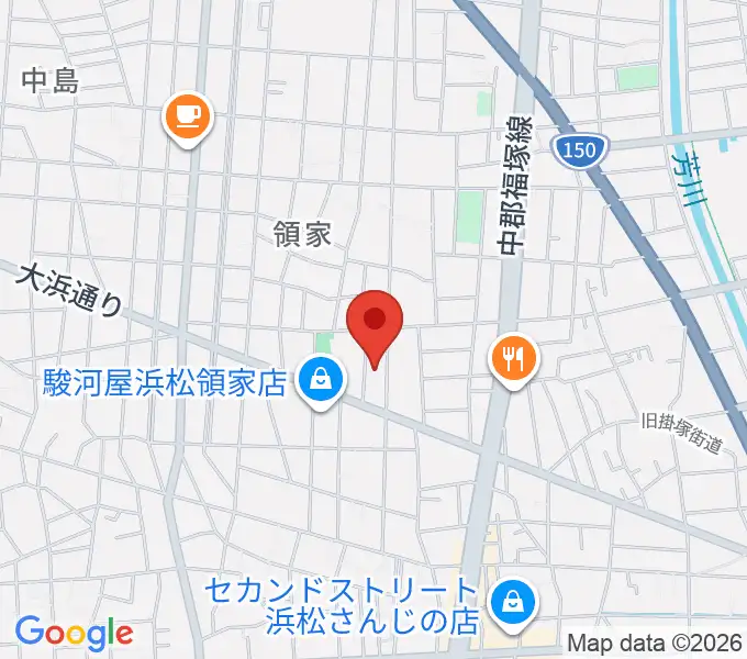 鈴木楽器製作所の地図