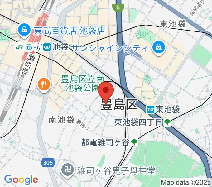 ウインズミュージックスクールの地図