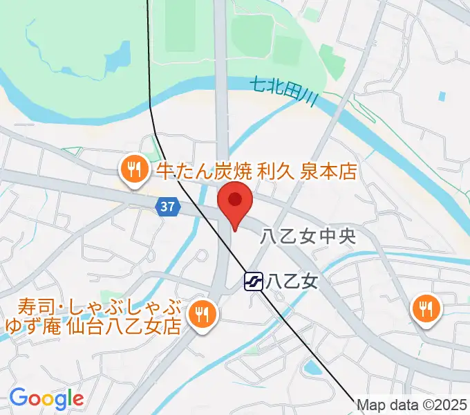 八乙女センター ヤマハミュージックの地図