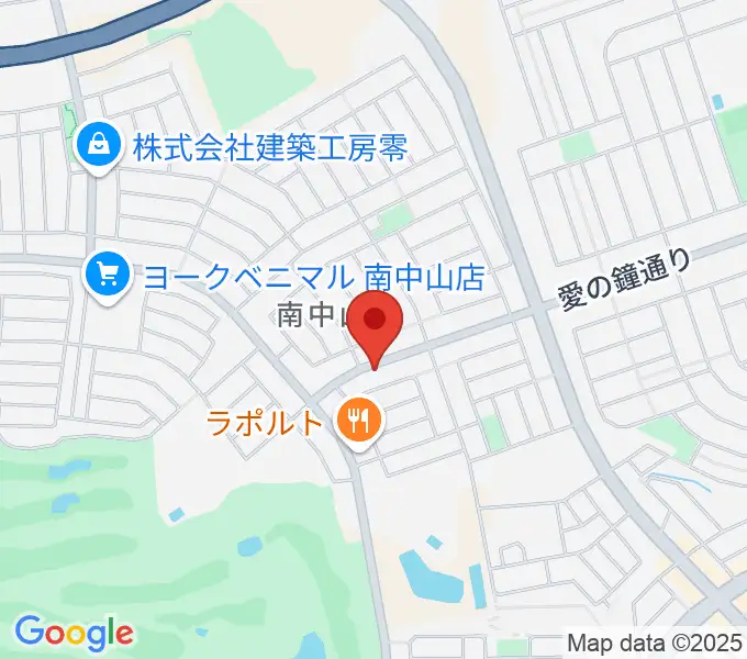 泉中山教室 ヤマハミュージックの地図