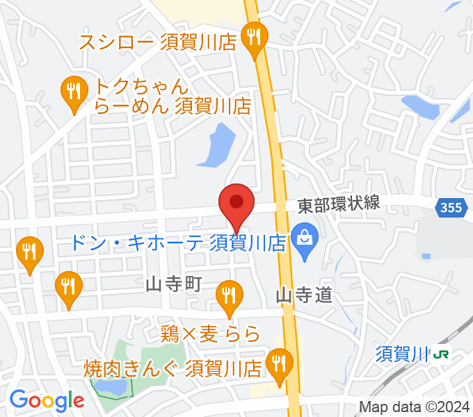 須賀川西教室 ヤマハミュージックの場所