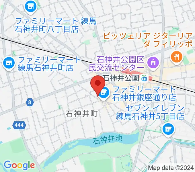 ドットスポットスタジオの地図