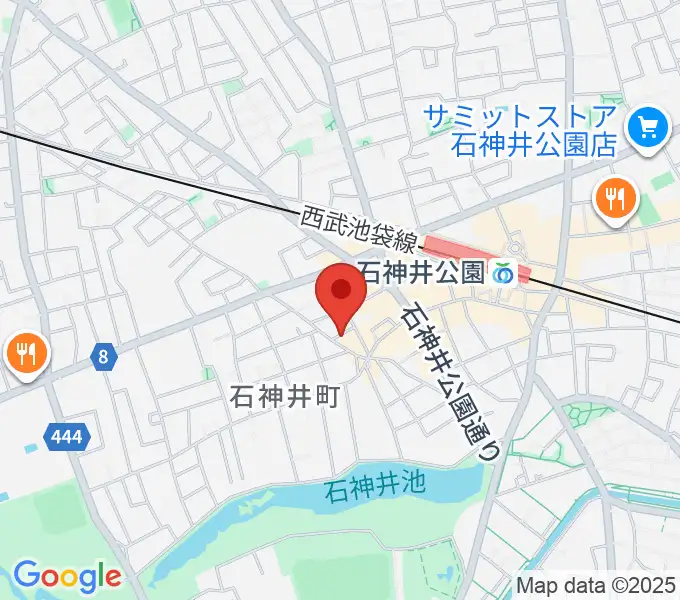 ドットスポットスタジオの地図