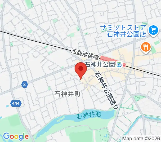 ドットスポットスタジオの地図
