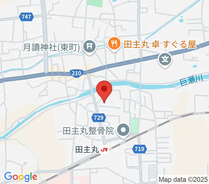樋口のりこピアノ教室の地図