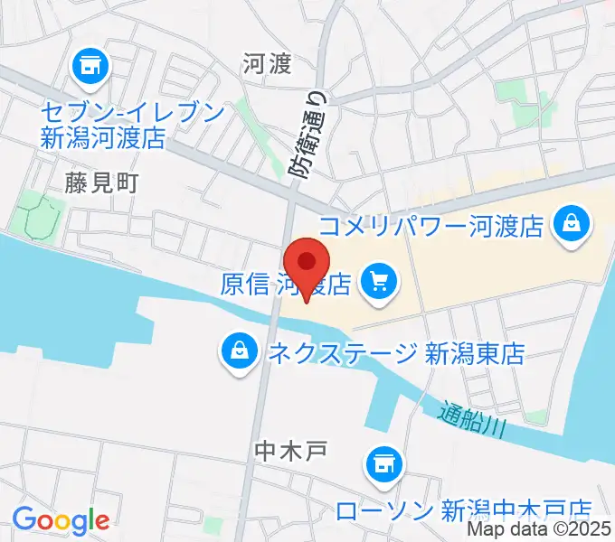 河渡総合センター ヤマハミュージックの地図