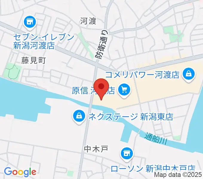 河渡総合センター ヤマハミュージックの地図