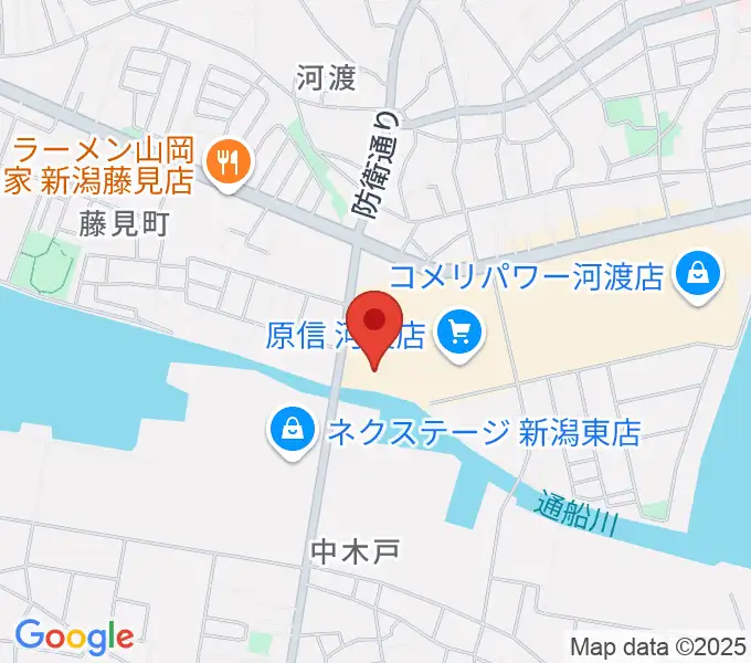 河渡総合センター ヤマハミュージックの地図