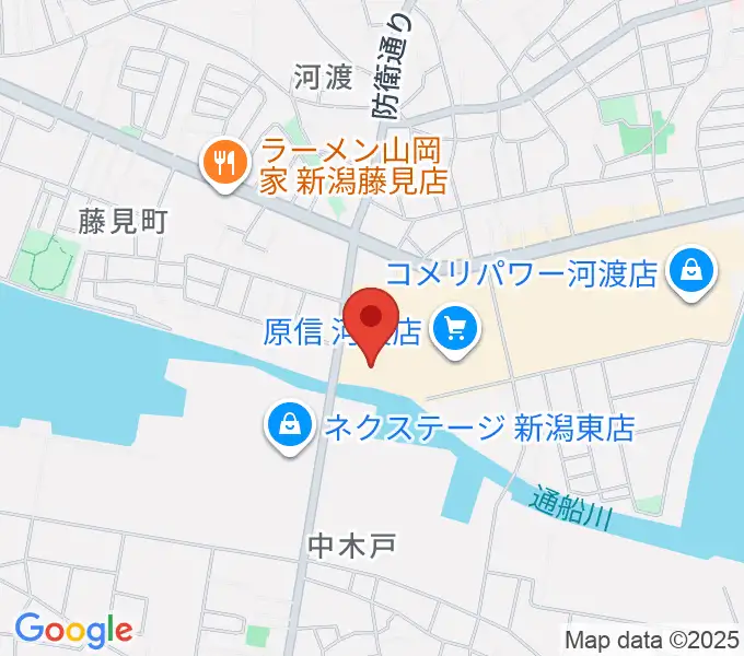 河渡総合センター ヤマハミュージックの地図