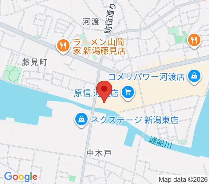 河渡総合センター ヤマハミュージックの地図