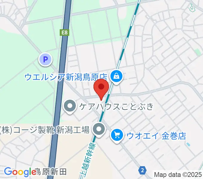 フィアテル鳥原 ヤマハミュージックの地図