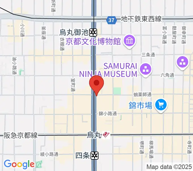 AKKUN’Sの地図