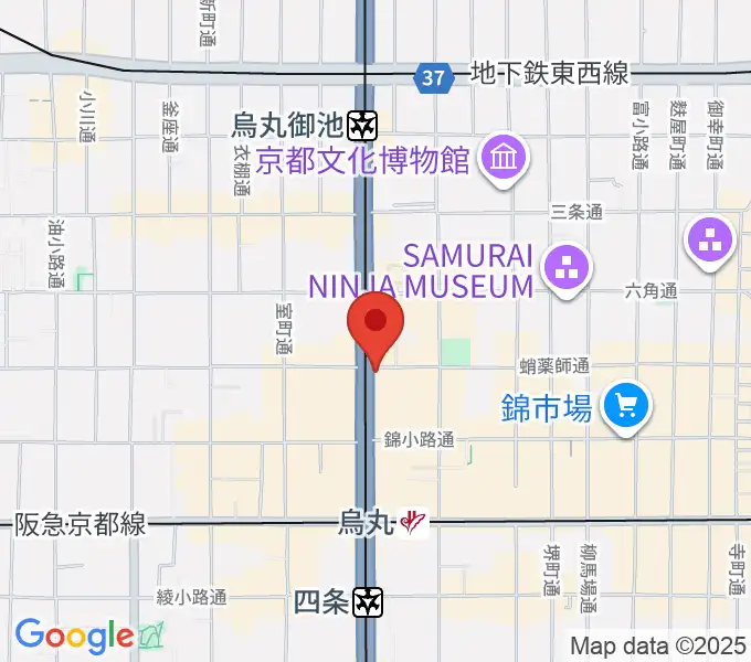 AKKUN’Sの地図