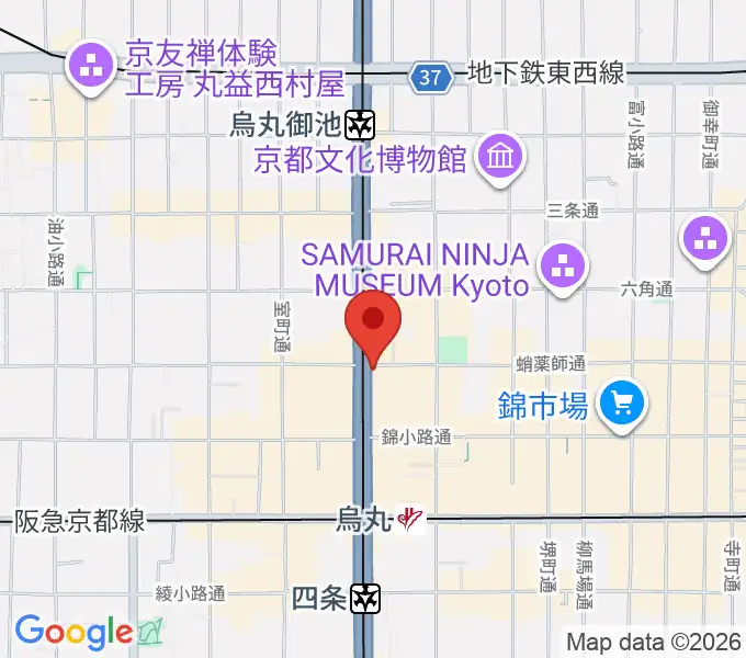 AKKUN’Sの地図
