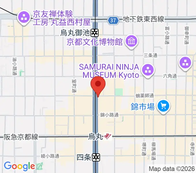 AKKUN’Sの地図