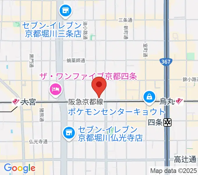 マルコ・ストリングスの地図