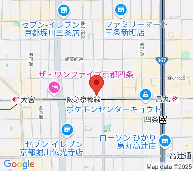 マルコ・ストリングスの地図