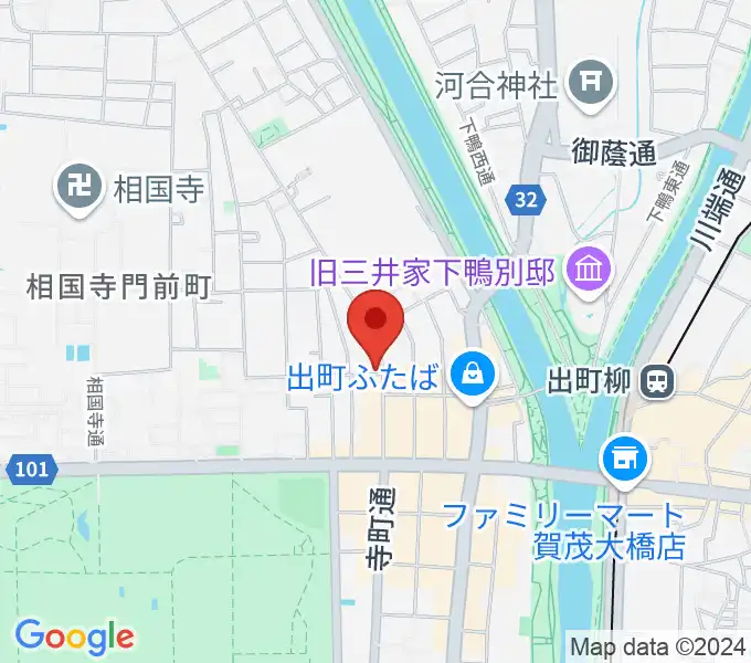 イチイヒロキ Violin Shopの地図