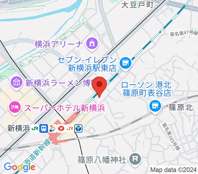 キミノ音楽教室の地図