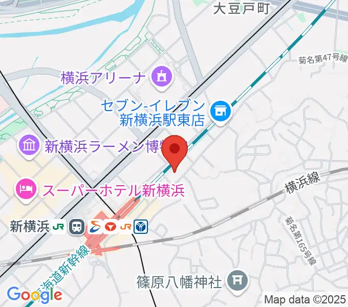 キミノ音楽教室の地図