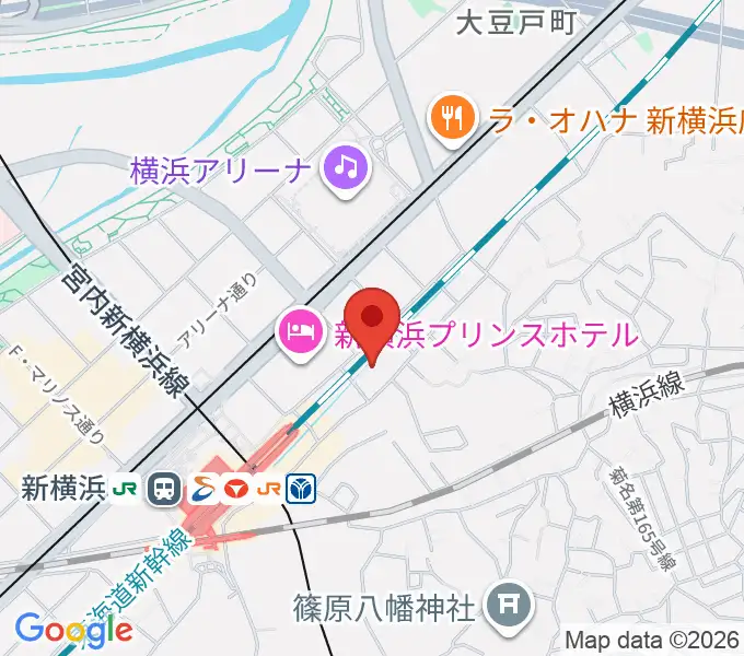 キミノ音楽教室の地図