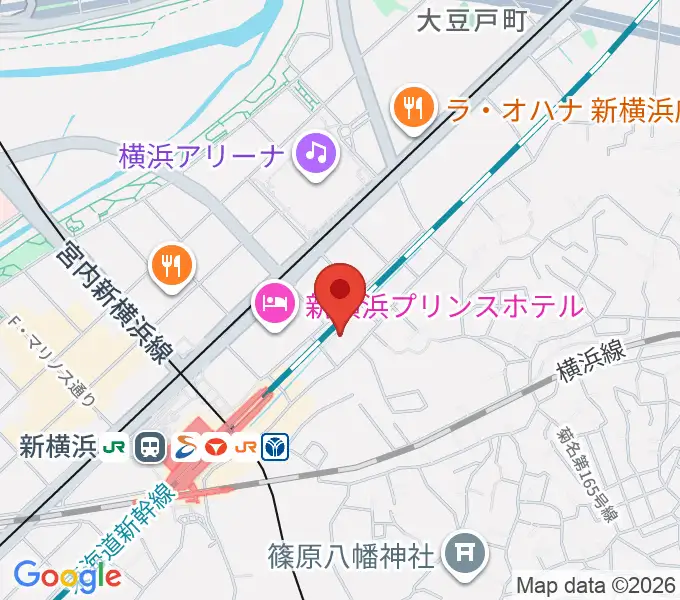 キミノ音楽教室の地図