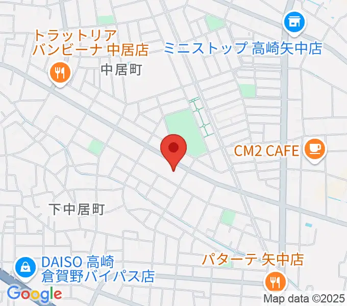 なかい総合センター ヤマハミュージックの地図