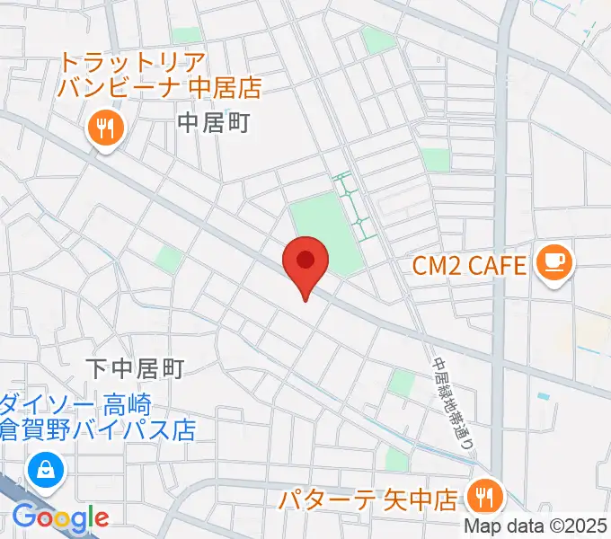 なかい総合センター ヤマハミュージックの地図
