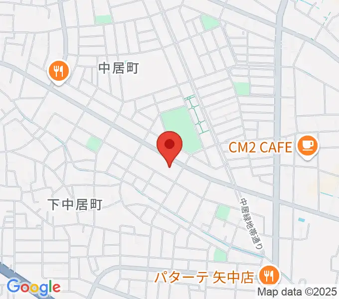 なかい総合センター ヤマハミュージックの地図
