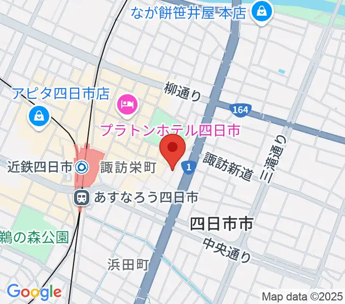 コスモ楽器の地図