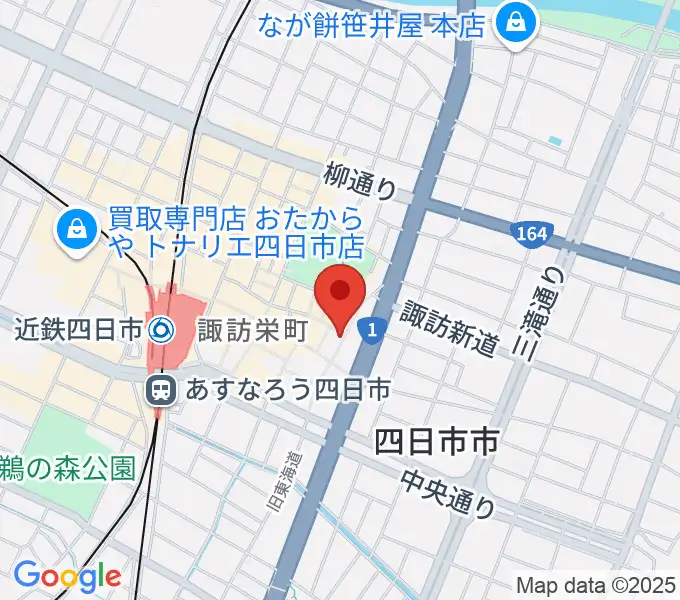 コスモ楽器の地図