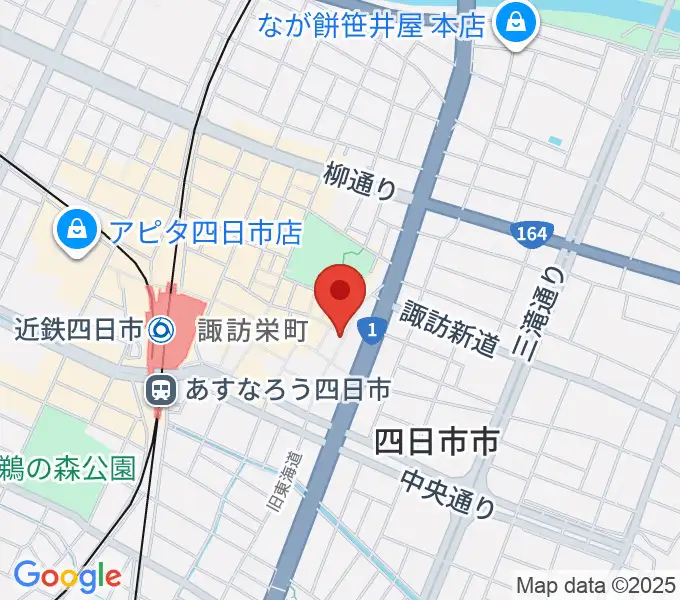 コスモ楽器の地図
