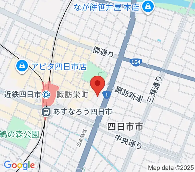 コスモ楽器の地図
