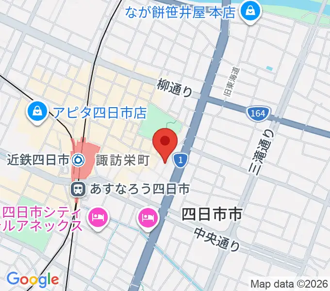 コスモ楽器の地図