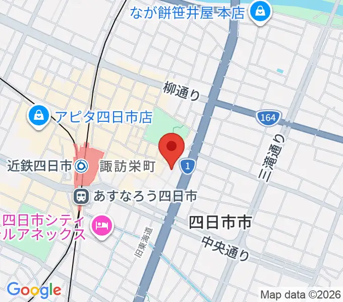 コスモ楽器の地図
