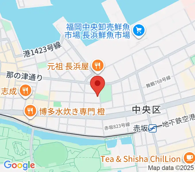 音楽塾ヴォイス福岡本校の地図
