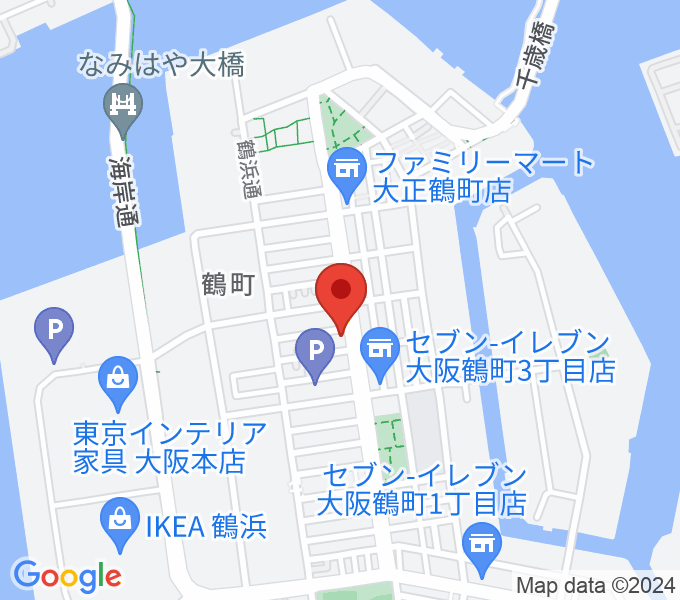 西部ピアノ大阪の場所