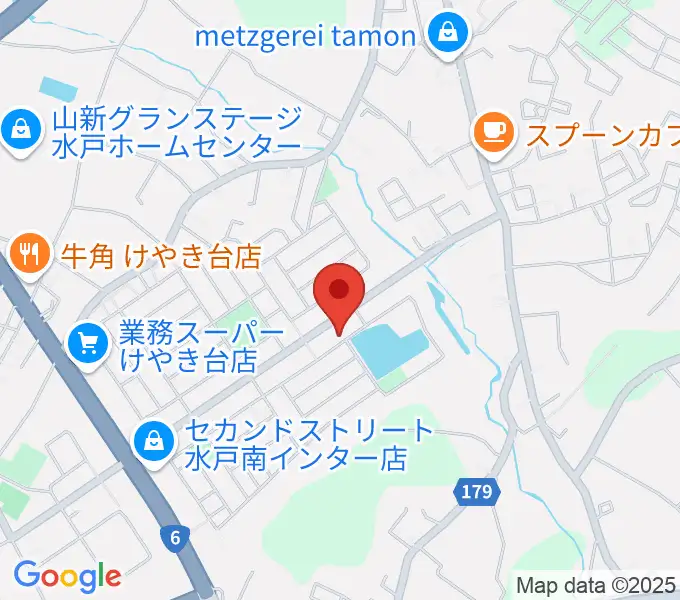けやき台センター ヤマハミュージックの地図