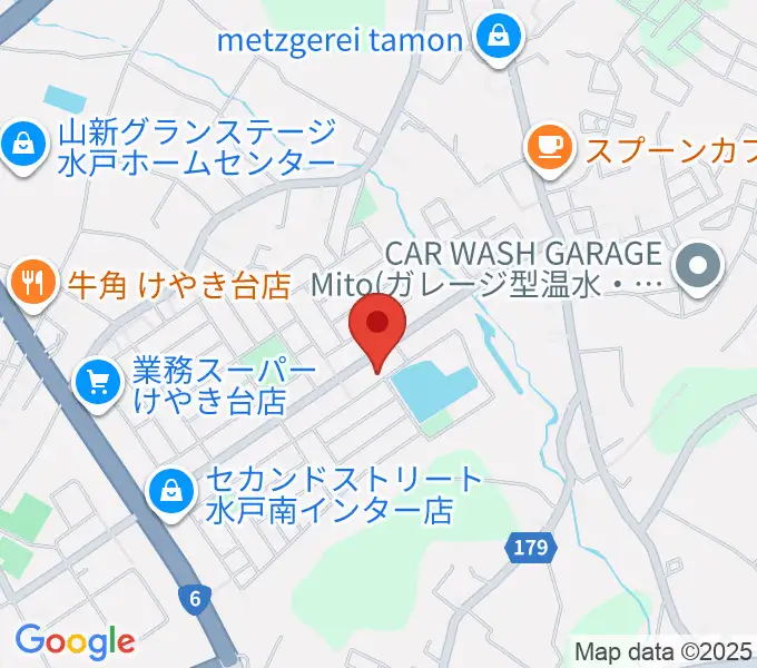 けやき台センター ヤマハミュージックの地図