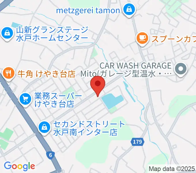 けやき台センター ヤマハミュージックの地図