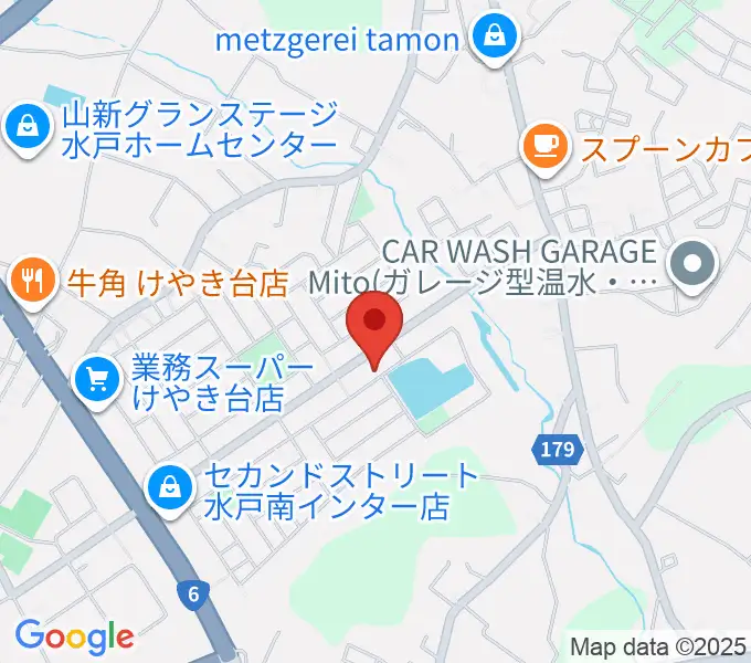 けやき台センター ヤマハミュージックの地図