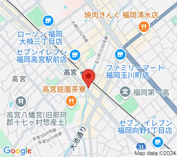 音楽教室lalamusica（ララムジカ）の地図