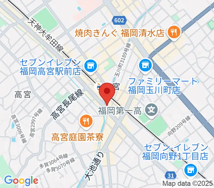 音楽教室lalamusica（ララムジカ）の地図