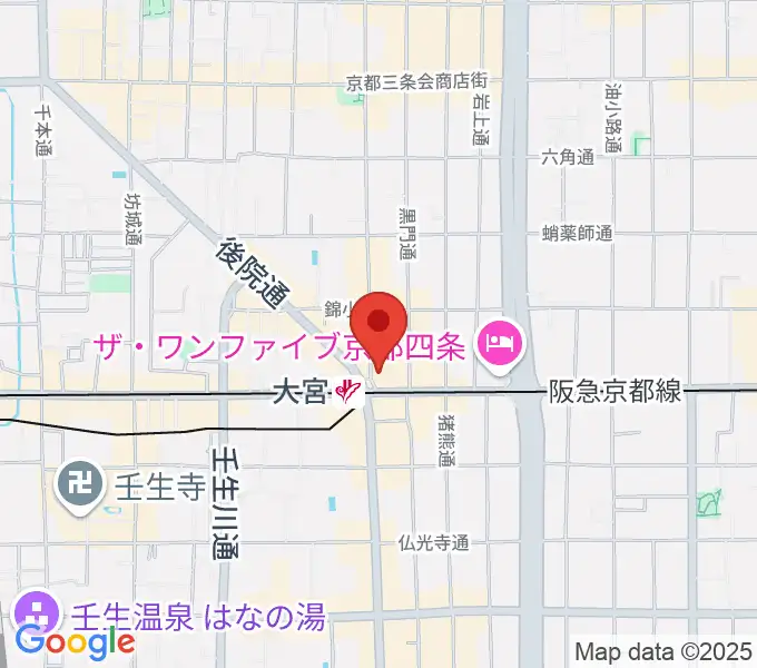 JEUGIA大宮アプローズの地図
