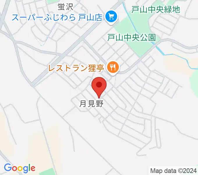 今井ピアノ教室の地図