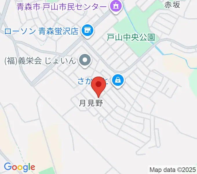 今井ピアノ教室の地図
