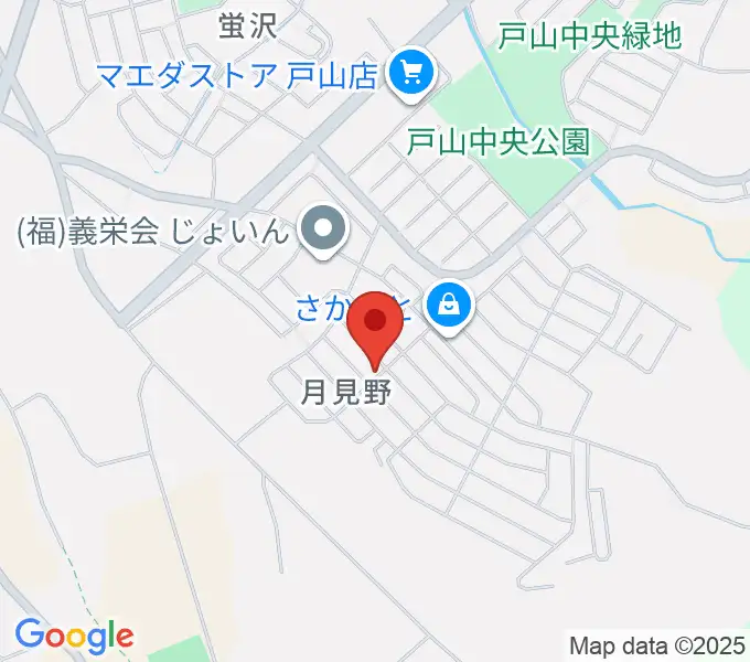 今井ピアノ教室の地図