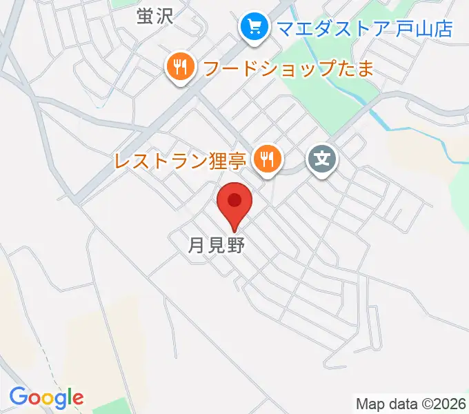 今井ピアノ教室の地図