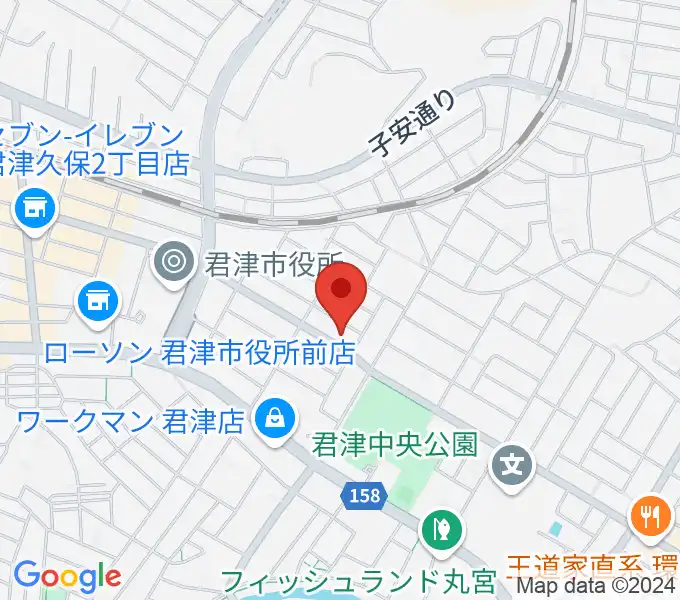 音楽教室ピアチェーレの地図